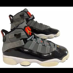 Jordan 6 rings kids basketball shoes size 2y